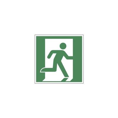 LimarLite Rettungszeichen »Notausgang rechts (nur in Verbindung mit Richtungspfeil) [E002], 15x15 cm Image