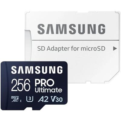 microSD-Speicherkarte »PRO Ultimate« 256 GB, Samsung, 1.5x0.1x1.1 cm