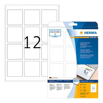 Herma 300er-Pack ablösbare Etiketten weiß Image