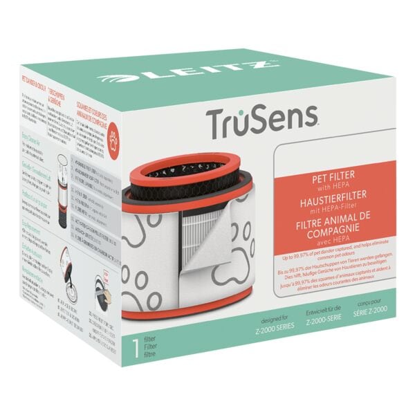 Leitz 3-in-1 HEPA-Filtertrommel gegen Haustiergerüche für Luftreiniger »TruSens Z-2000, 18.65x13.8 cm Image