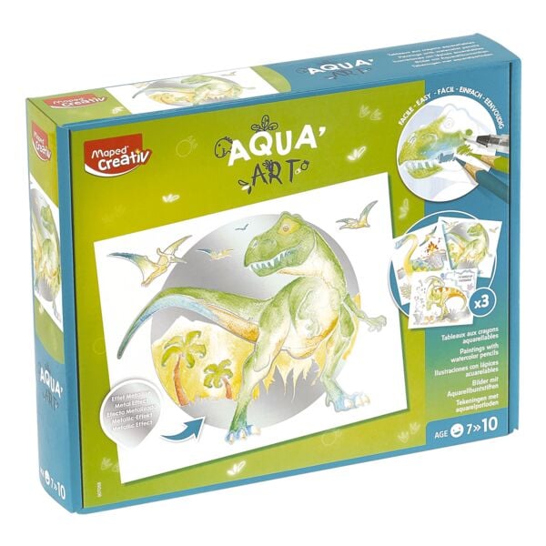 Maped Ausmal-Set »AQUA'ART - DINO« blau Image