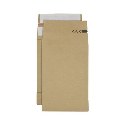 BONG 250er-Pack Faltentaschen »e-Green« ca. DIN C5 ohne Fenster braun, 16.2x22.9 cm