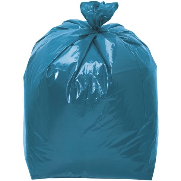 HEAD 240 L Schwerlast-Müllsäcke blau 100 Stück blau, 120x135 cm
