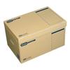 Elba Ordner-Container mit Klappdeckel »tric system« - 10 Stück braun, 54.5x32x36 cm