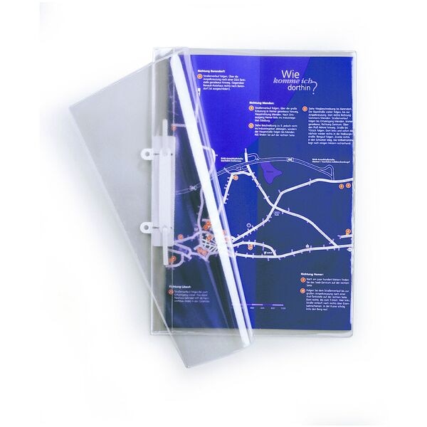 Durable 25er-Pack Präsentationshefter »2512-19« transparent, 22.9x31.1 cm Image
