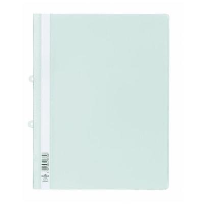 Durable 25er-Pack Schnellhefter »2580-06« A4 überbreit weiß, 24.3x31 cm