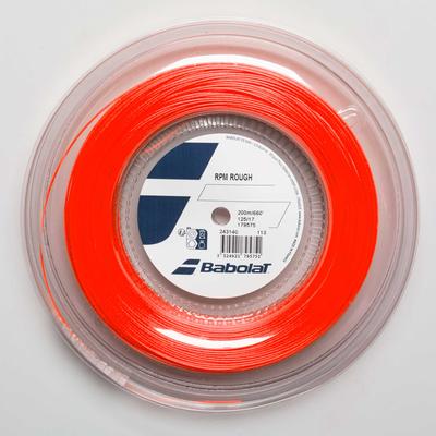 Babolat RPM Rough 17 660' Reel Tennis String Reels Fluo Red