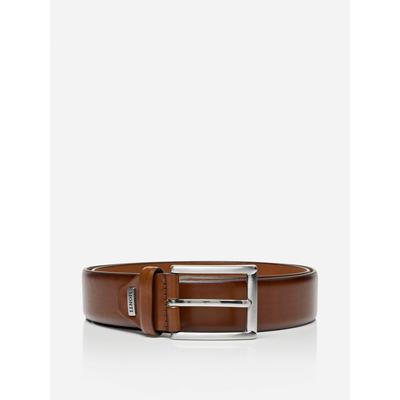 Ledergürtel MONTI, Damen, Gr. 135, braun (hellbraun gg), Obermaterial: 50% Rindsleder, 50% Polyurethan, unifarben, Gürtel, 3,5 cm breit, Klassisch-Business, kürzbar, bis Gr. 150 cm Image