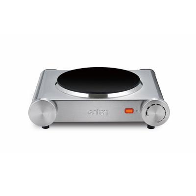 Infrared Cooktop - Single Burner by Salton® in Stainless Steel