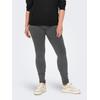 Skinny-fit-Jeans ONLY CARMAKOMA "CARTHUNDER LIFEHW SKINNY P U DNM MG NOOS", Damen, Gr. 44, Länge 32, blau (medium grau denim), Denim/Jeans, Obermaterial: 53% Viskose, 29% Baumwolle, 17% Polyester, 1% Elasthan, unifarben, modisch, skinny fit, Jeans