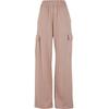 Jogginghose URBAN CLASSICS "Urban Classics Damen Ladies Baggy Light Terry Sweat Pants", Damen, Gr. S, US-Größen, rosa (duskrose), 70% Baumwolle, 30% Polyester, unifarben, oversize, Hosen