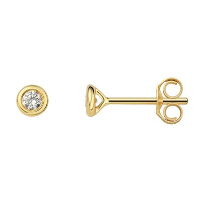 Paar Ohrhänger VIVANCE, gold, Ohrringe, Damen, Damen, 0.25 ct, Diamanten, Damen Gold Schmuck Zarge