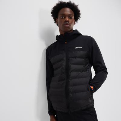 Steppjacke ELLESSE "JELLICO FZ JACKET", Herren, Gr. L, schwarz, Obermaterial: 100% Polyester, sportlich, Jacken Image