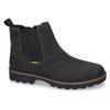 Chelseaboots CAMEL ACTIVE, Herren, Gr. 44, schwarz, Leder, Basic, Schuhe, Boots, Stiefelette mit Wechselfußbett