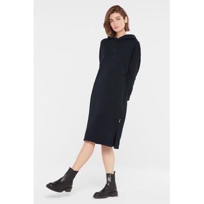 Sweatkleid SENSES.THE LABEL, Damen, Gr. XXXL, US-Größen, blau, Material: 100% Baumwolle, bedruckt, gemustert, casual, lässig geschnitten normal, Rundhals, Langarm eingesetzt Rippbündchen, Kleider, aus Baumwolle Image