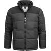 Steppjacke RAGWEAR "Waldess", Herren, Gr. M (50), grau (dunkelgrau), Obermaterial: 100% Polyester, Futter: 100% Polyester, Wattierung: 100% Polyester, casual, gerade hüftbedeckend, hoch geschlossener Ausschnitt, Langarm Ärmel ohne Ärmelschlitz...