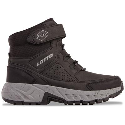 Klettboot LOTTO, Gr. 35, schwarz (schwarz, grau), Synthetik, Kunstfaser, mehrfarbig, sportlich, Schuhe, - verbesserte Sichtbarkeit durch reflektierenden Details Image
