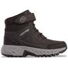 Klettboot LOTTO, Gr. 32, schwarz (schwarz, grau), Synthetik, Kunstfaser, mehrfarbig, sportlich, Schuhe, - verbesserte Sichtbarkeit durch reflektierenden Details