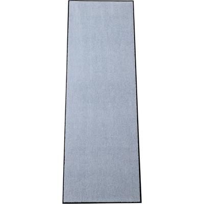 Fußmatte SALONLOEWE Gr. 6, grau (silbergrau), B:75cm H:7mm L:190cm, Polyamid, Kunstfaser, Teppiche Image