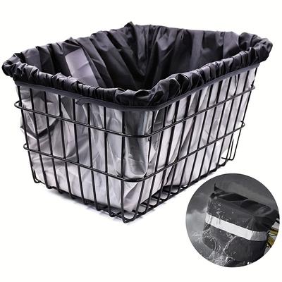 TEMU Cycle Bag Accessories Bicycle Blue Lining Storage Bag Outdoor Mountaineering Travel Backpack Rain Cover Protective Cover Dustproof Net Image