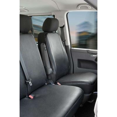Walser - Passform Sitzbezug aus Kunstleder kompatibel mit vw T4, Einzelsitz vorne Image