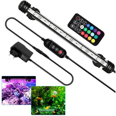 Led Aquarium Beleuchtung IP67 Wasserfest rgb Licht Aufsetzleuchte Dimmbar Fisch Tank Unterwasser
