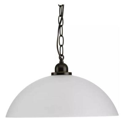 Progress Lighting 222995 - ONE-LIGHT ANTIQUE BRONZE TRANSITIONAL DOME PENDANT (P500149-020) Indoor Bronze Pendant LED Fixture