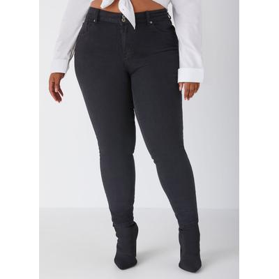 Plus Size Fearless High Waist Skinny Jeans