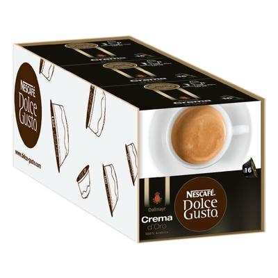 3 Packungen Kaffeekapseln »Dolce Gusto® Dallmayr Crema d'Oro«, Nescafe