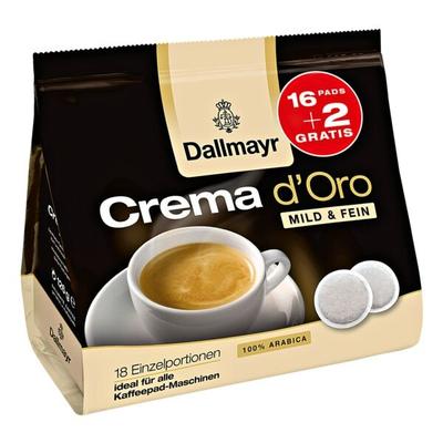 Kaffeepads »Crema d'Oro«, Dallmayr