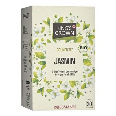 Bio Grüner Tee »Jasmin« Tassenportion 20er-Pack, Kings Crown