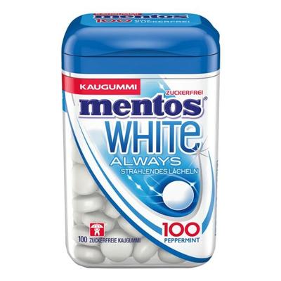 Kaugummi »White Peppermint« weiß, Mentos