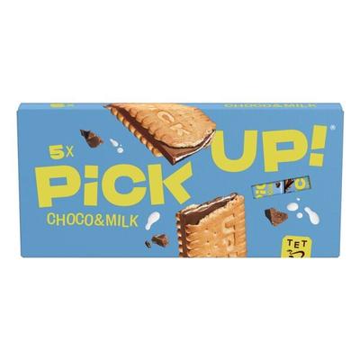 PICK UP! 5er-Pack Doppelkeksriegel »PICK UP! Choco & Milk« Image