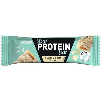 12er-Pack Proteinriegel »Your Protein bar Vanilla White Crunch« weiß, Corny