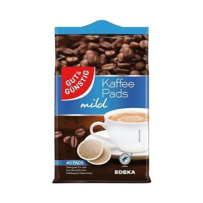 Gut und Günstig Kaffeepads »mild« 40 Pads