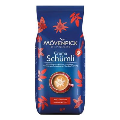 Ganze Kaffebohnen »Crema Schümli« 1 kg braun, Mövenpick