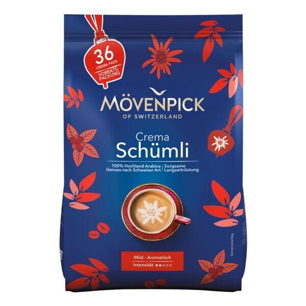 Mövenpick 36er-Pack Kaffeepads »Crema Schümli« Image
