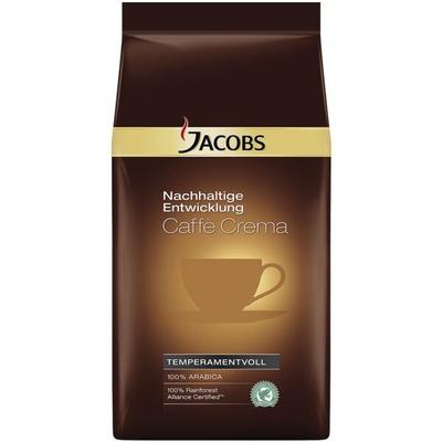 Caffè Crema Kaffeebohnen »Nachhaltige Entwicklung« 1,0 kg braun, Jacobs