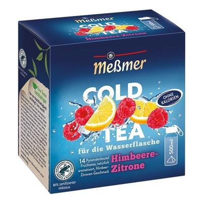 14 Beutel Cold Tea »Himbeer-Zitrone«, Meßmer