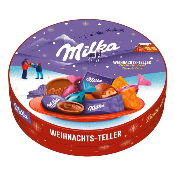 Milka Schokoladen-Weihnachtsteller 195 g Image