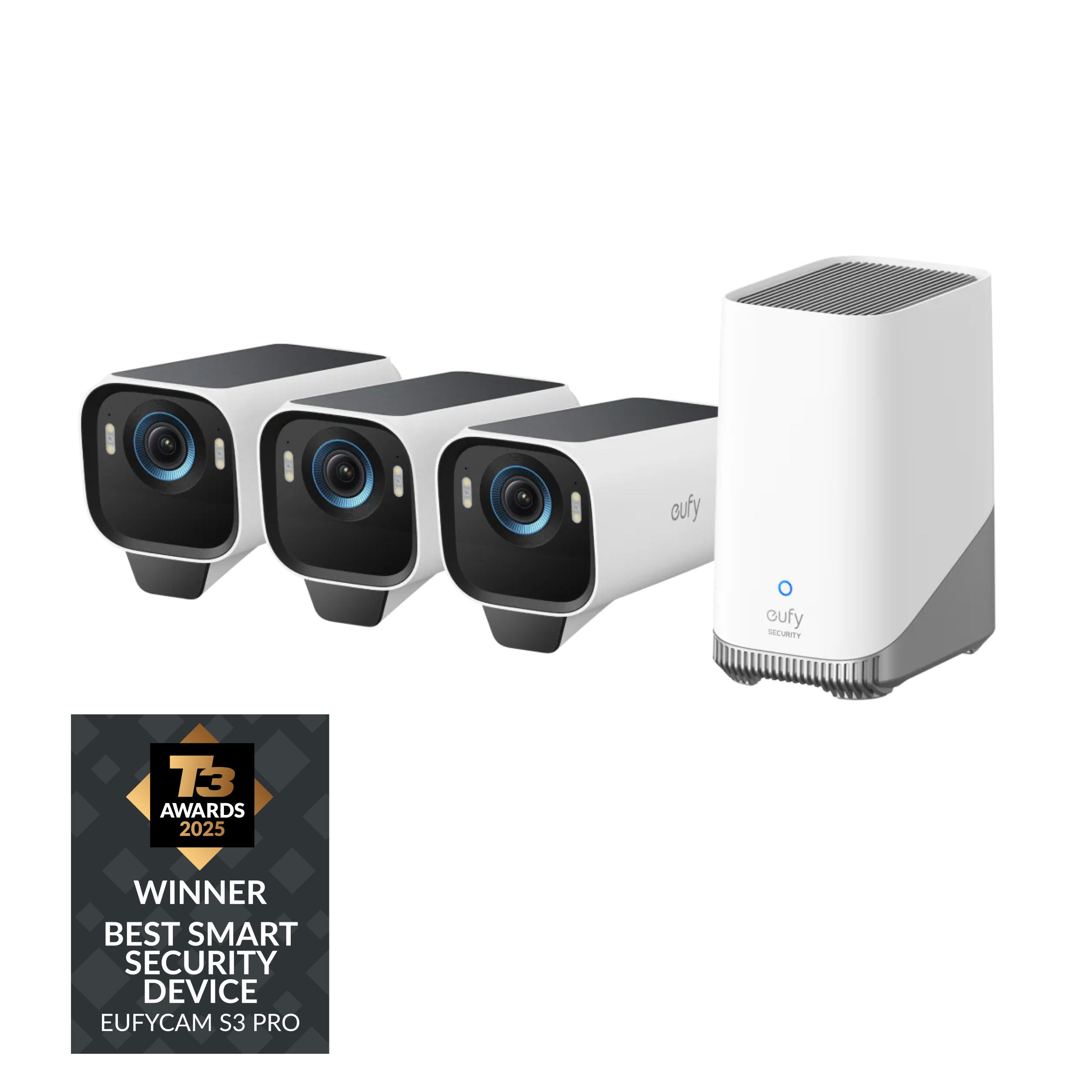 eufyCam S3 Pro 3-Cam Kit