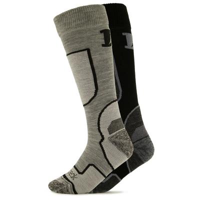 Heber Peak - CedarHe. Ski Socks 2-Pack - Skisocken 43-45 | EU 43-45 grau Image
