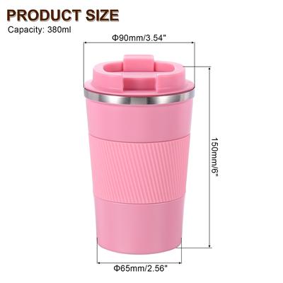 Insulated Travel Mug, 13 Oz Coffee Cup with Leakproof Lid