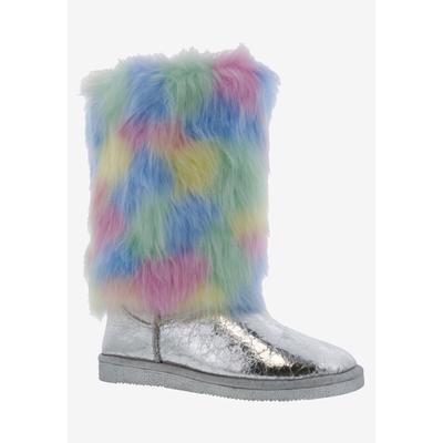Women's Hype Boots by Bellini in Silver Multi (Size 7 M)