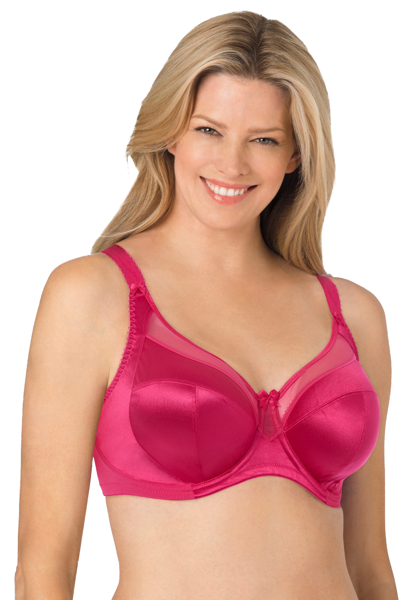 Plus Size Women's GoddessÂ® Keira and Kayla Underwire Bra 6090/6162 by Goddess in Hot Pink (Size 38 K)