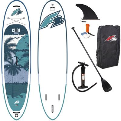 SUP-Board F2 "Glide Move" Gr. 329, blau (petrol), Wassersportboards, 10,5 329cm, Kunststoff