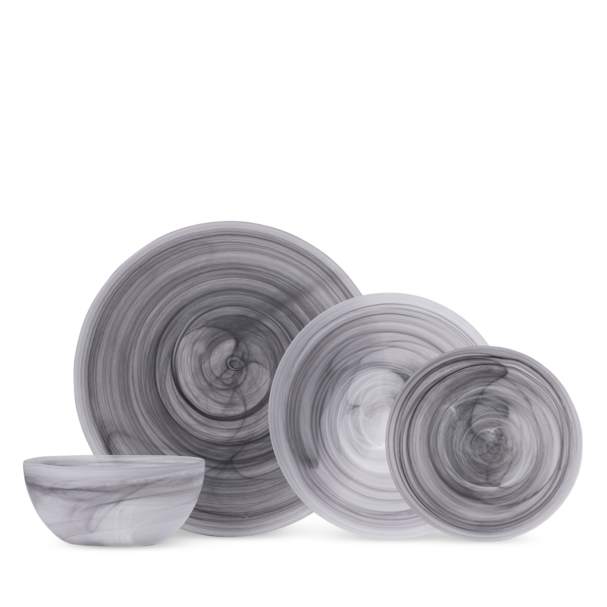 Fortessa La Jolla Dinnerware 16 Pc Dinnerware Set - Gray