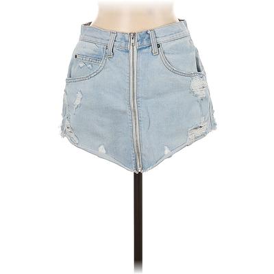 Carmar Denim Skirt: Blue Bottoms - Women's Size 29