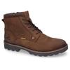 Schnürboots CAMEL ACTIVE, Herren, Gr. 41, braun (cafe), Leder, klassisch, Schuhe, Winterboots, Stiefel mit gepolsterter Innensohle