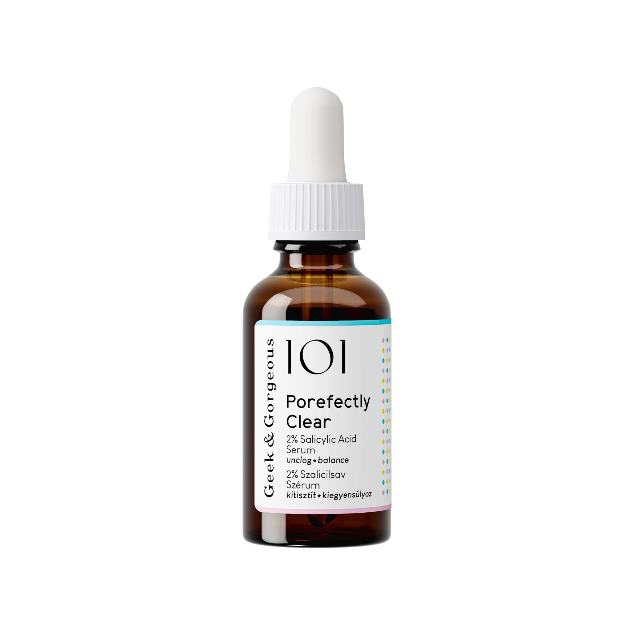 Geek & Gorgeous Porefectly Clear Serum con acido salicilico al 2% 30 m